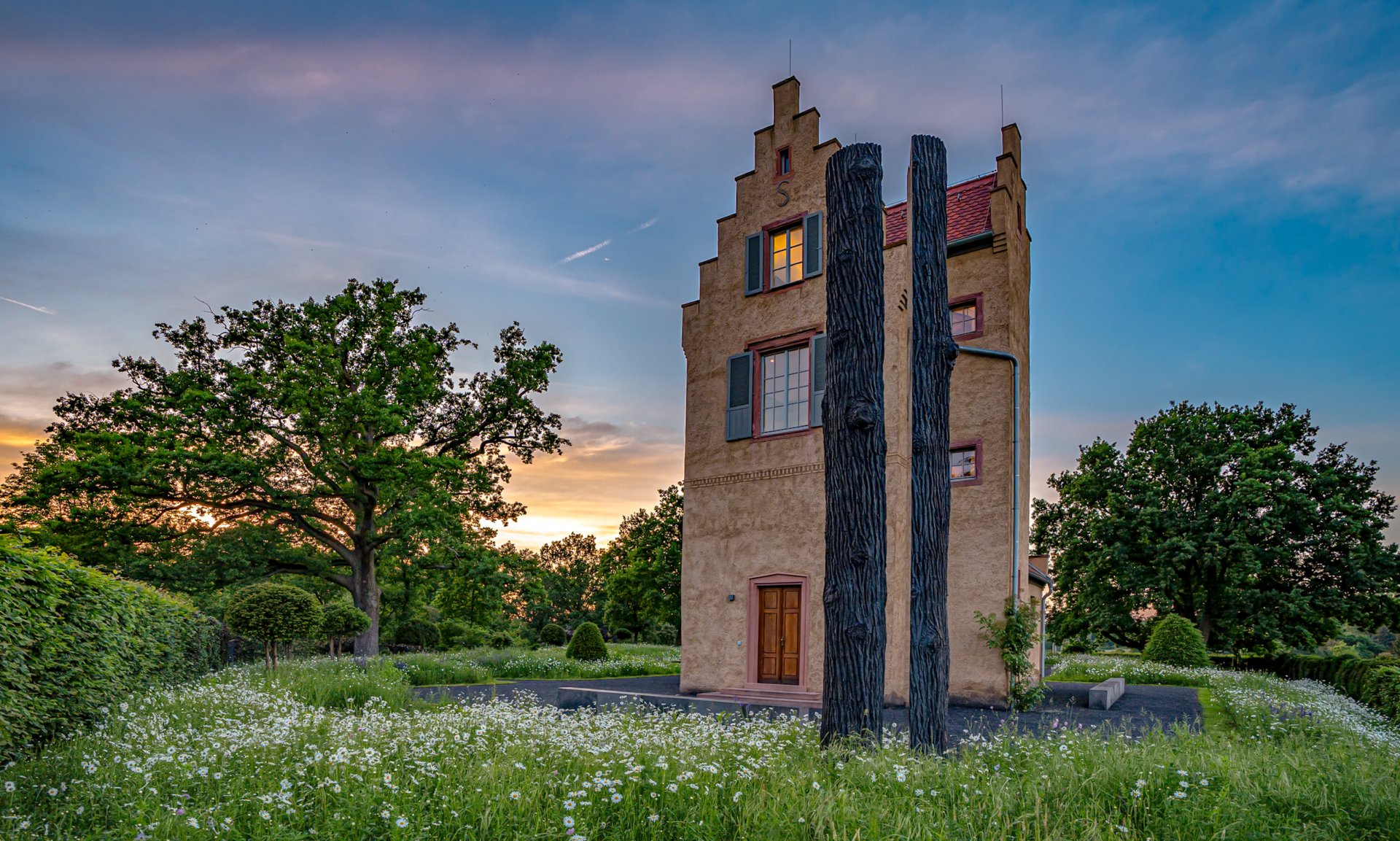 Skulpturengarten Spanischer Turm Skulpturengarten Spanischer Turm
