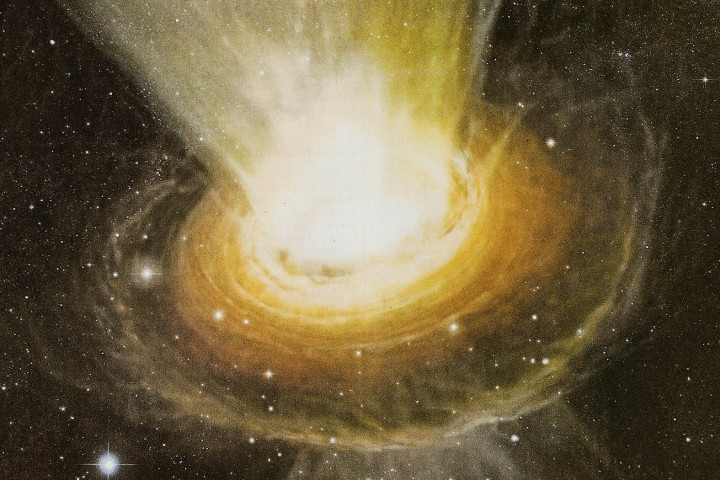 OLAF NICOLAI: A light vapour emanating from bound matter as spirits running, along